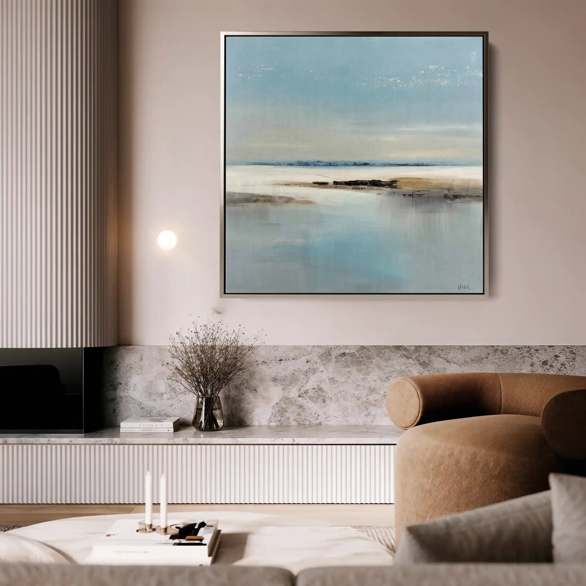 Abstract 804 Canvas Art 60 x 60 cm / Stretched on hidden frame