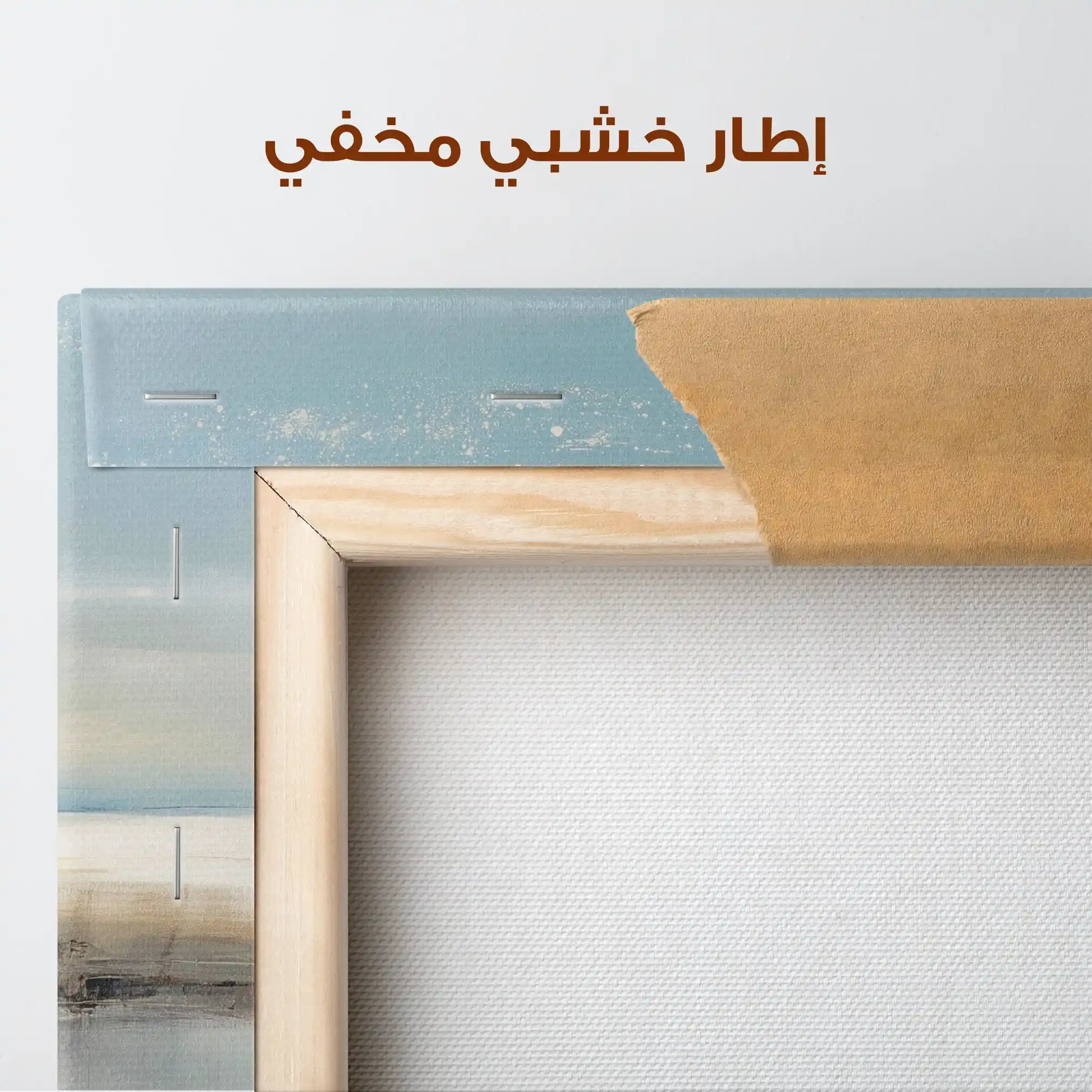 Abstract 804 Canvas Art 60 x 60 cm / Stretched on hidden frame