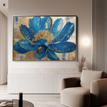 Floral Canvas Wall Art WAD804-F 90 x 60 cm / Stretched on hidden frame