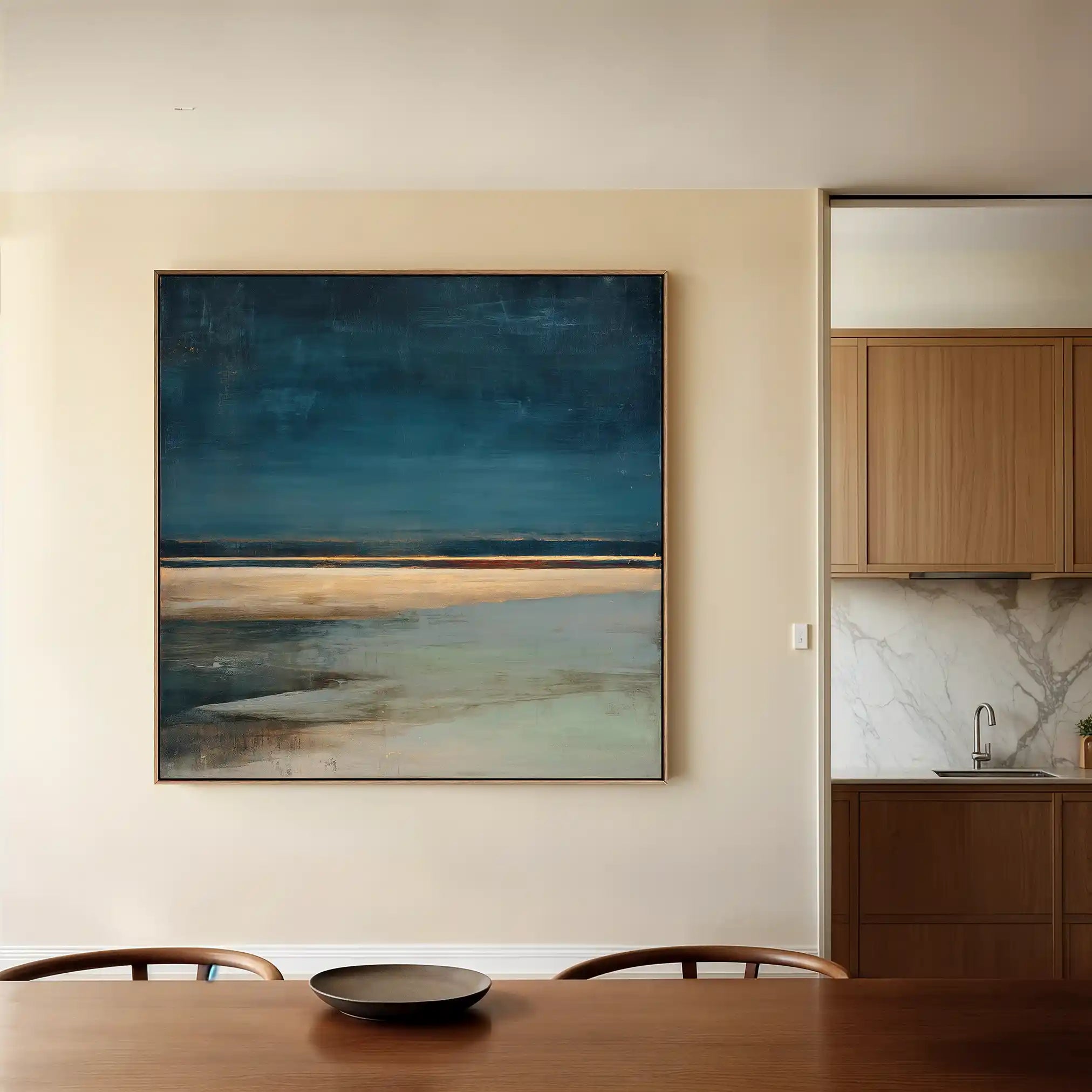 Abstract 806 Canvas Art 60 x 60 cm / Stretched on hidden frame