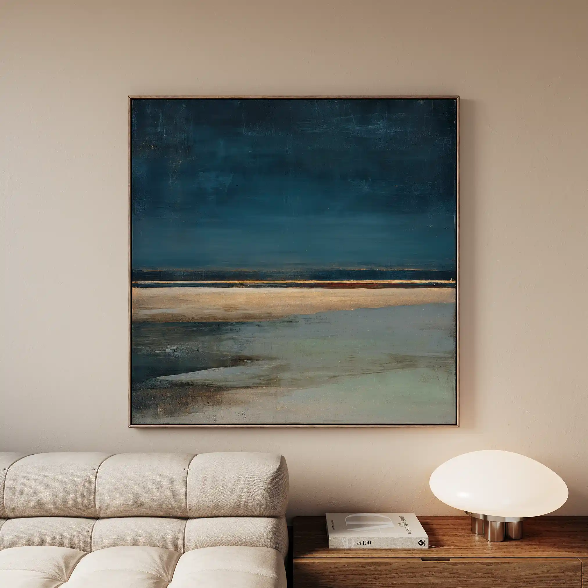 Abstract 806 Canvas Art 60 x 60 cm / Stretched on hidden frame
