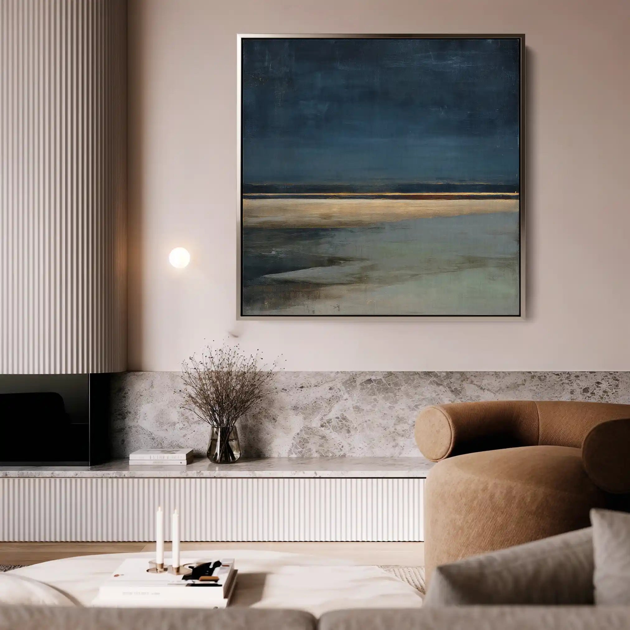Abstract 806 Canvas Art 60 x 60 cm / Stretched on hidden frame