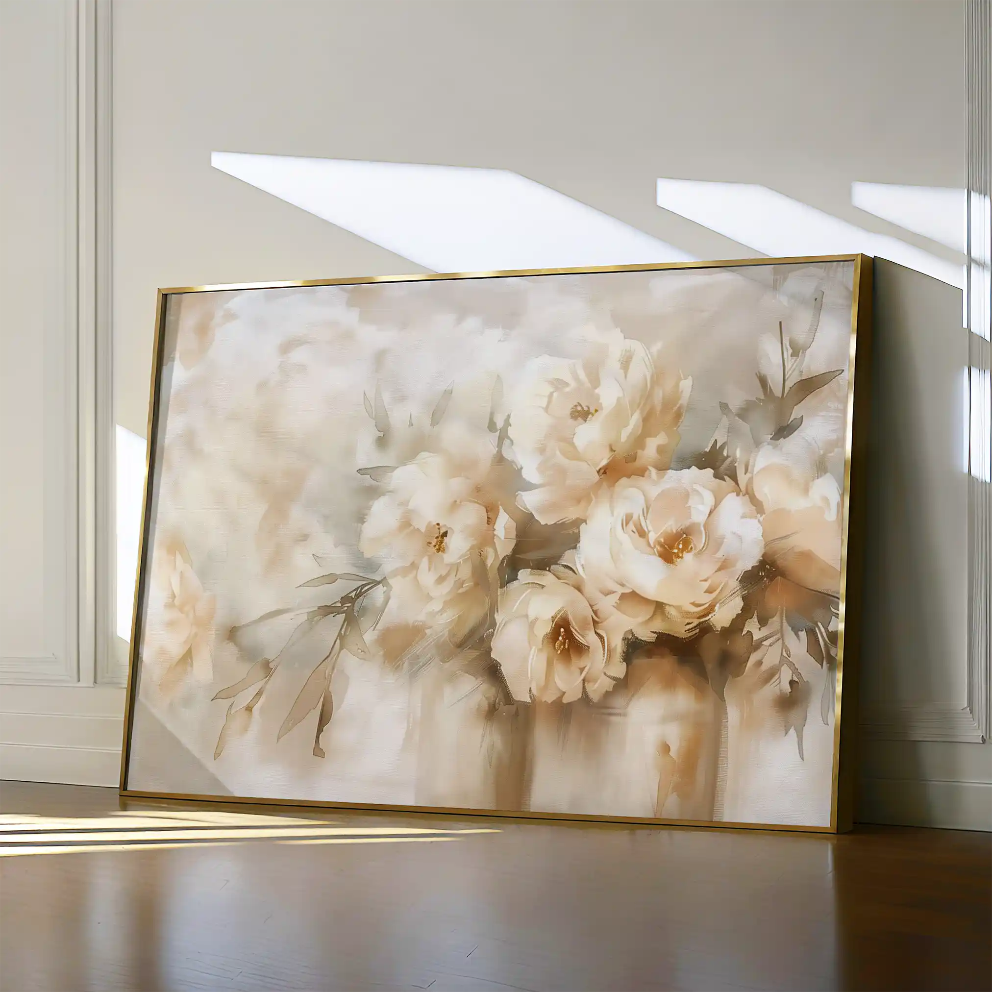 Floral Canvas Wall Art WAD806-F 90 x 60 cm / Stretched on hidden frame