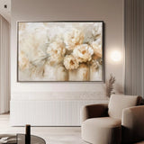 Floral Canvas Wall Art WAD806-F 90 x 60 cm / Stretched on hidden frame