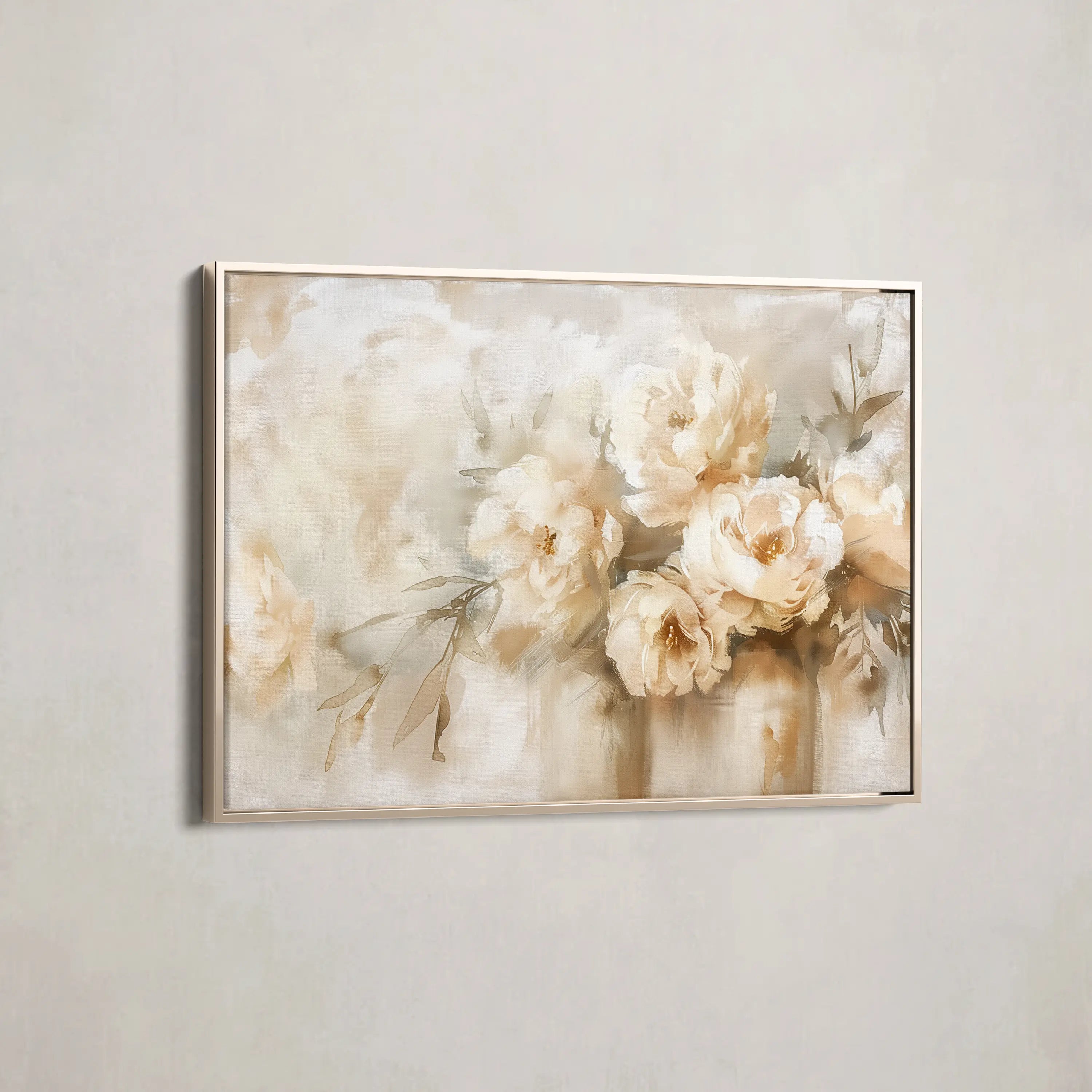 Floral Canvas Wall Art WAD806-F 90 x 60 cm / Stretched on hidden frame