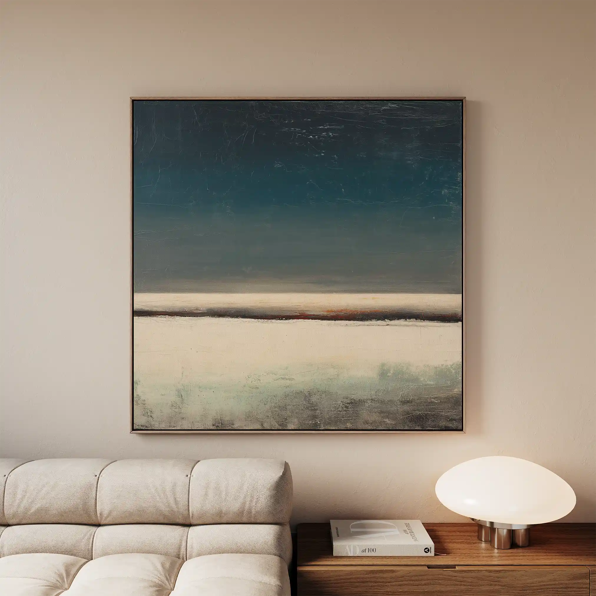 Abstract 807 Canvas Art 60 x 60 cm / Stretched on hidden frame