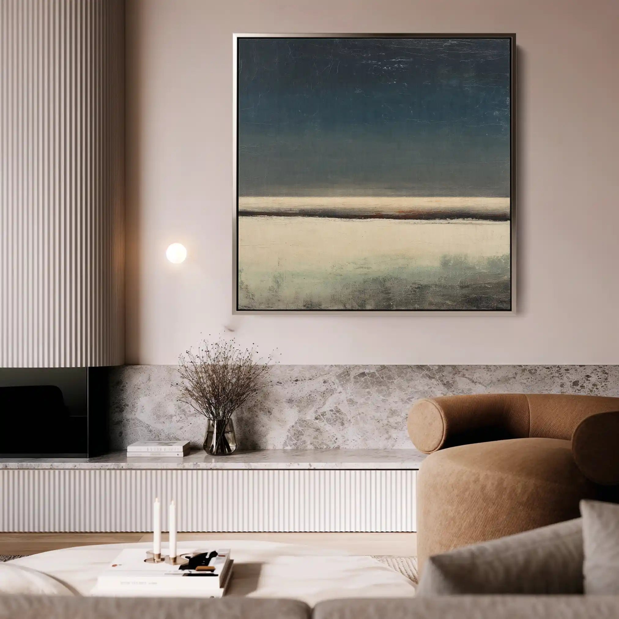 Abstract 807 Canvas Art 60 x 60 cm / Stretched on hidden frame