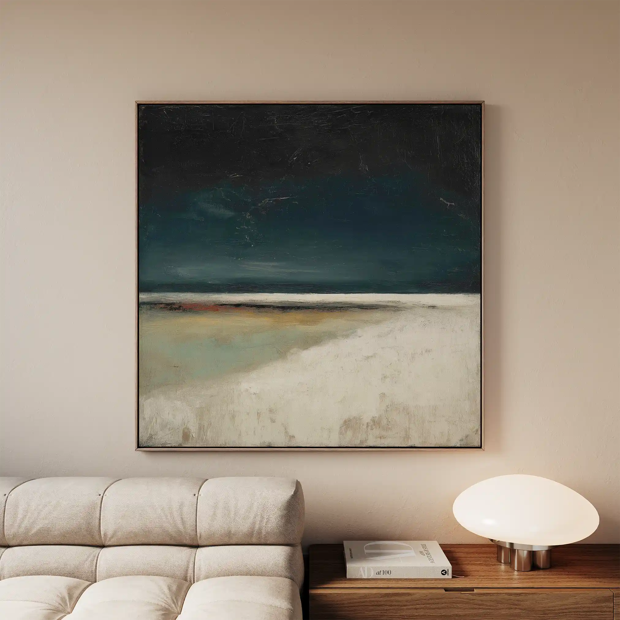 Abstract 808 Canvas Art 60 x 60 cm / Stretched on hidden frame