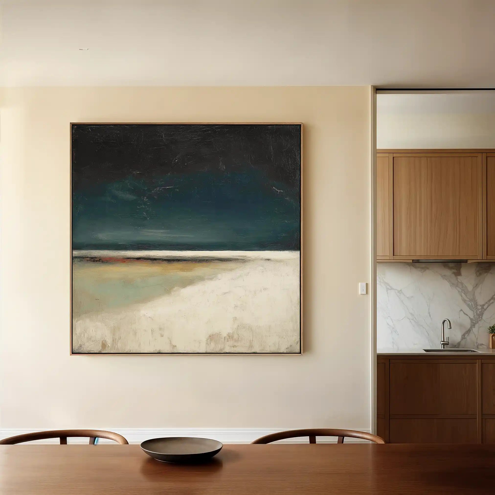 Abstract 808 Canvas Art 60 x 60 cm / Stretched on hidden frame