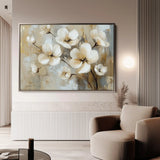 Floral Canvas Wall Art WAD808-F 90 x 60 cm / Stretched on hidden frame