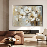 Floral Canvas Wall Art WAD808-F 90 x 60 cm / Stretched on hidden frame