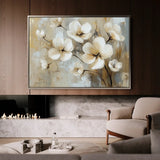 Floral Canvas Wall Art WAD808-F 90 x 60 cm / Stretched on hidden frame