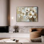 Floral Canvas Wall Art WAD808-F 90 x 60 cm / Stretched on hidden frame