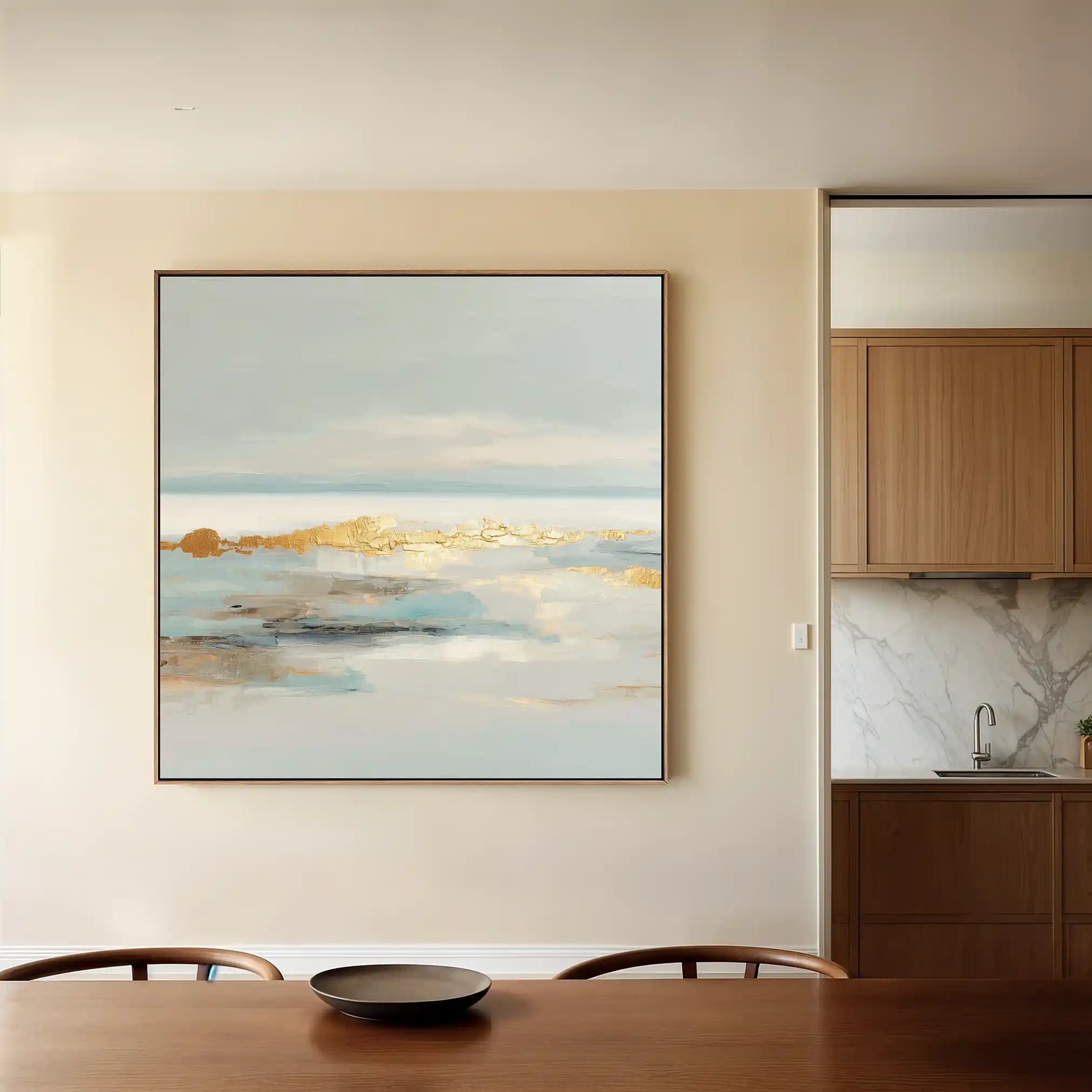 Abstract 810 Canvas Art 60 x 60 cm / Stretched on hidden frame