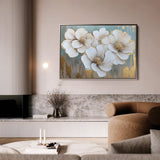 Floral Canvas Wall Art WAD810-F 90 x 60 cm / Stretched on hidden frame