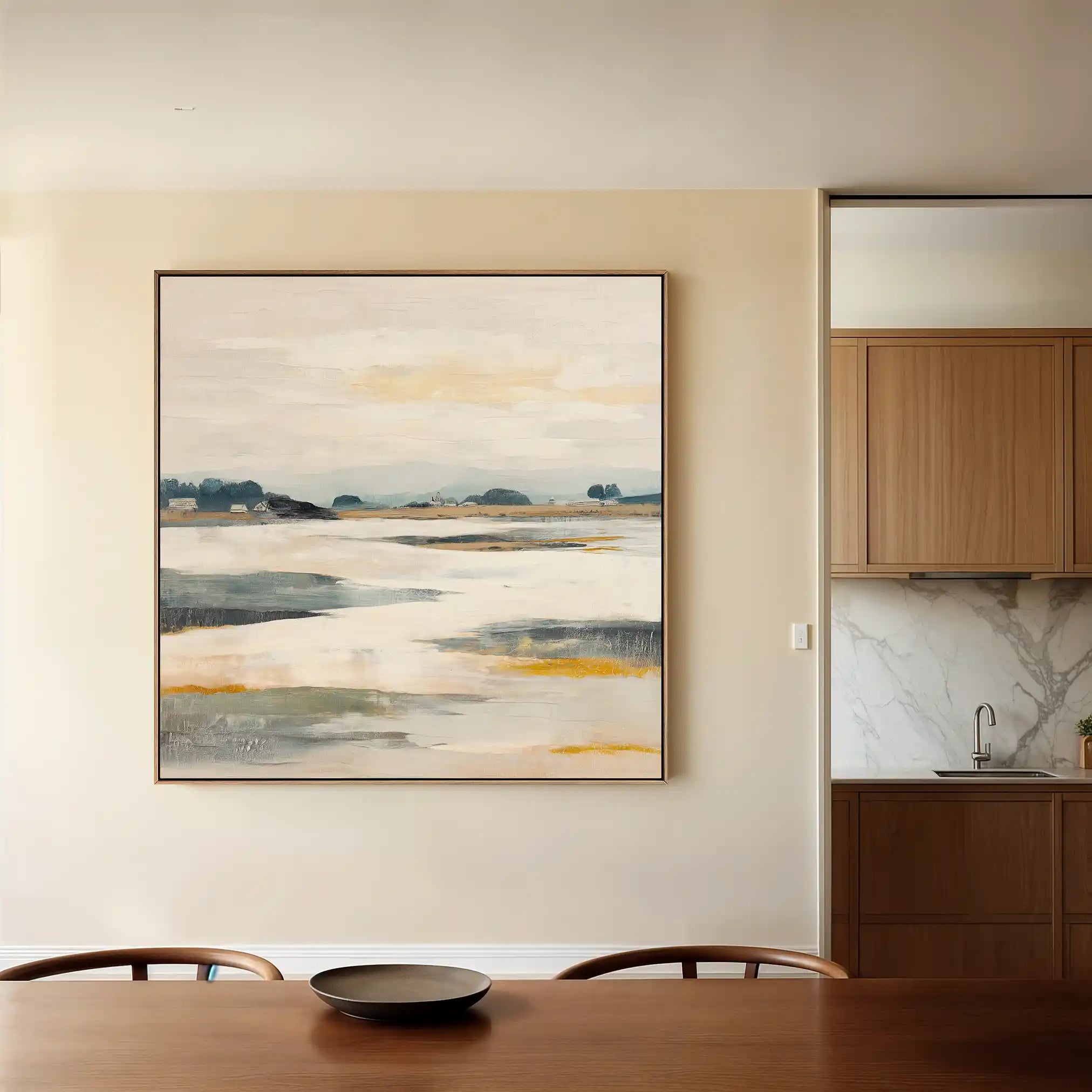 Abstract 811 Canvas Art 60 x 60 cm / Stretched on hidden frame