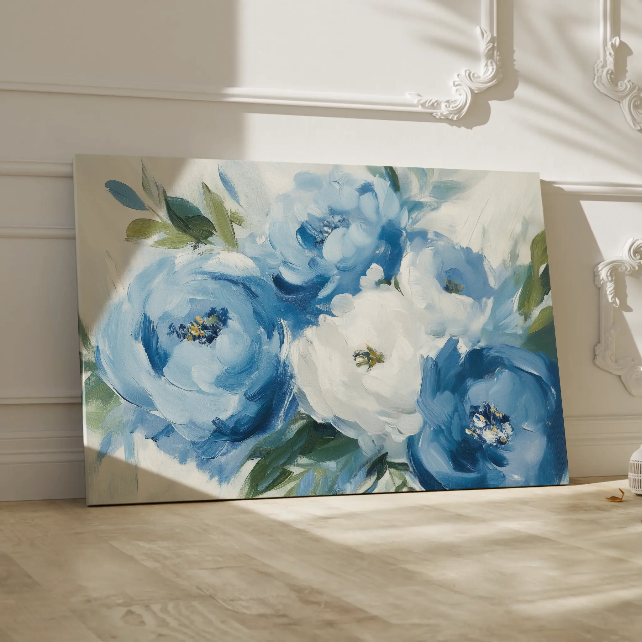 Floral Canvas Wall Art WAD811-F 90 x 60 cm / Stretched on hidden frame