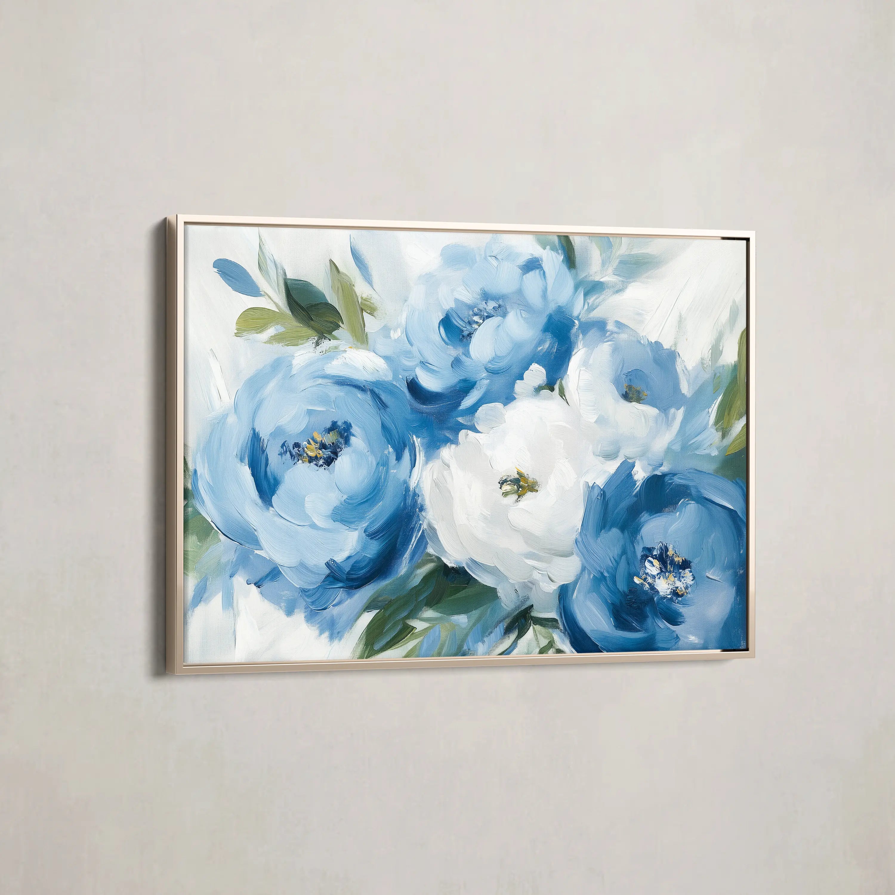 Floral Canvas Wall Art WAD811-F 90 x 60 cm / Stretched on hidden frame