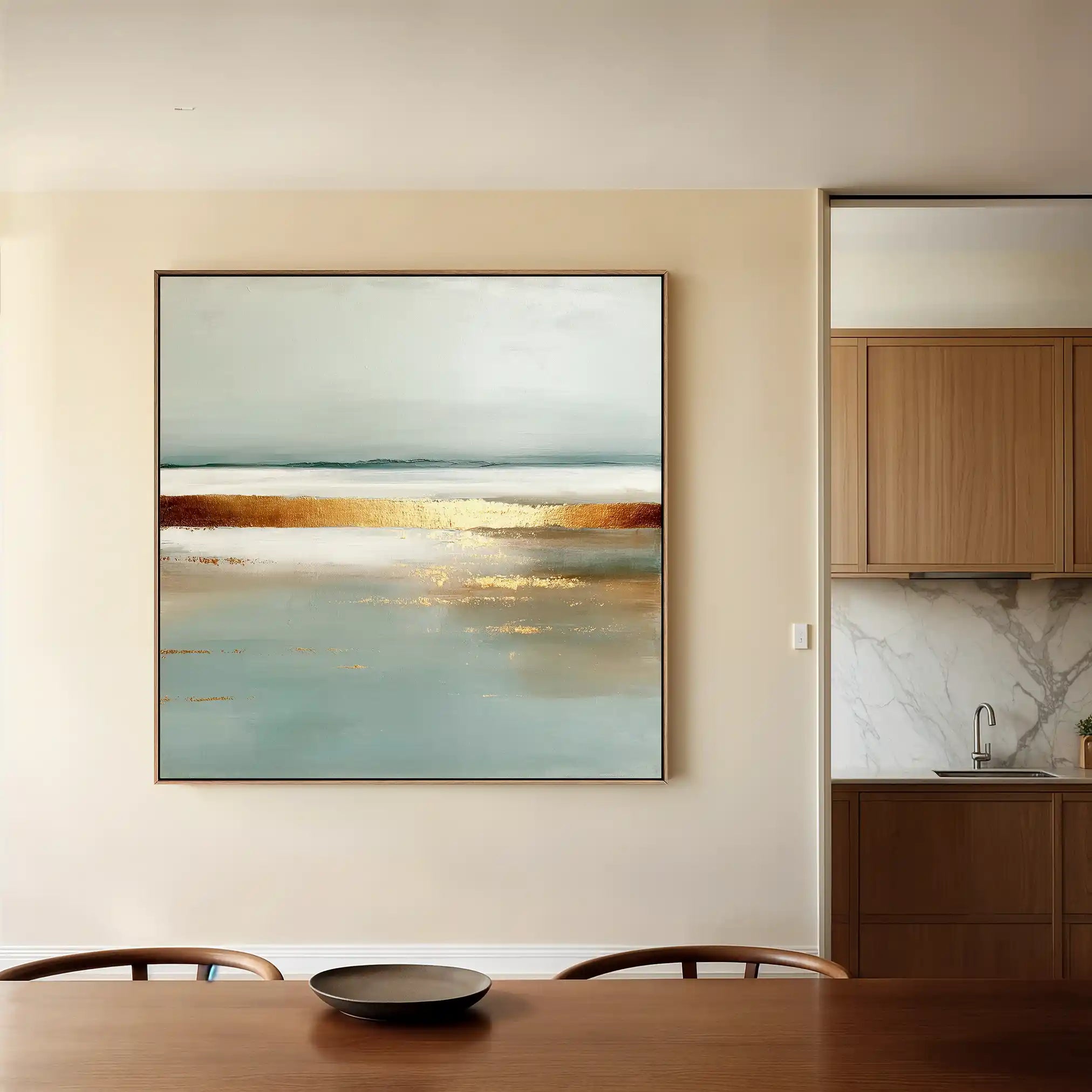 Abstract 813 Canvas Art 60 x 60 cm / Stretched on hidden frame