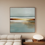Abstract 813 Canvas Art 60 x 60 cm / Stretched on hidden frame
