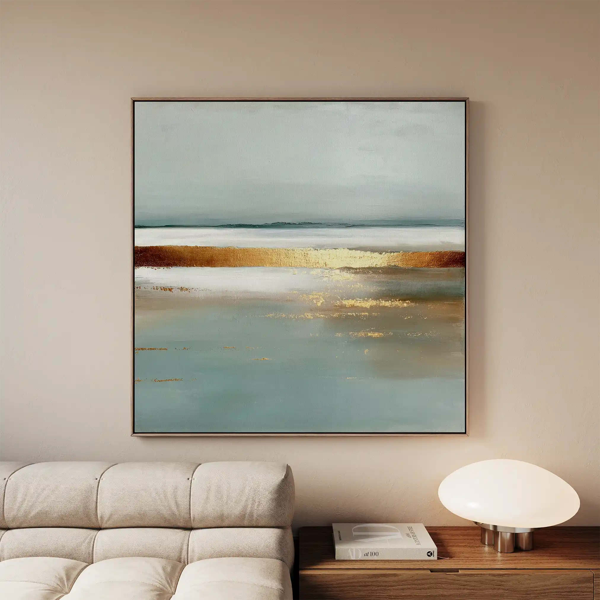 Abstract 813 Canvas Art 60 x 60 cm / Stretched on hidden frame