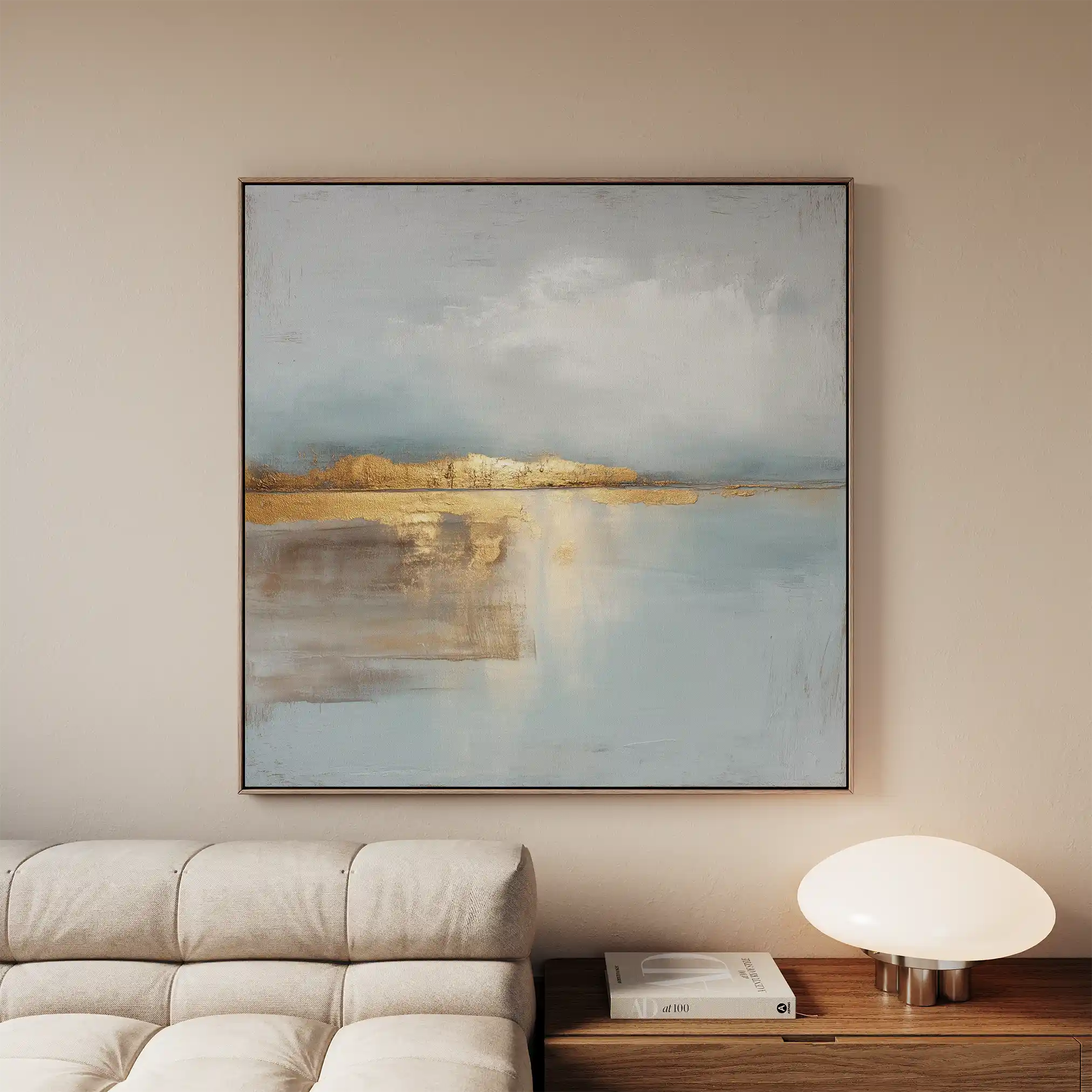 Abstract 815 Canvas Art 60 x 60 cm / Stretched on hidden frame