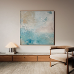 Abstract 816 Canvas Art 60 x 60 cm / Stretched on hidden frame