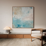 Abstract 816 Canvas Art 60 x 60 cm / Stretched on hidden frame