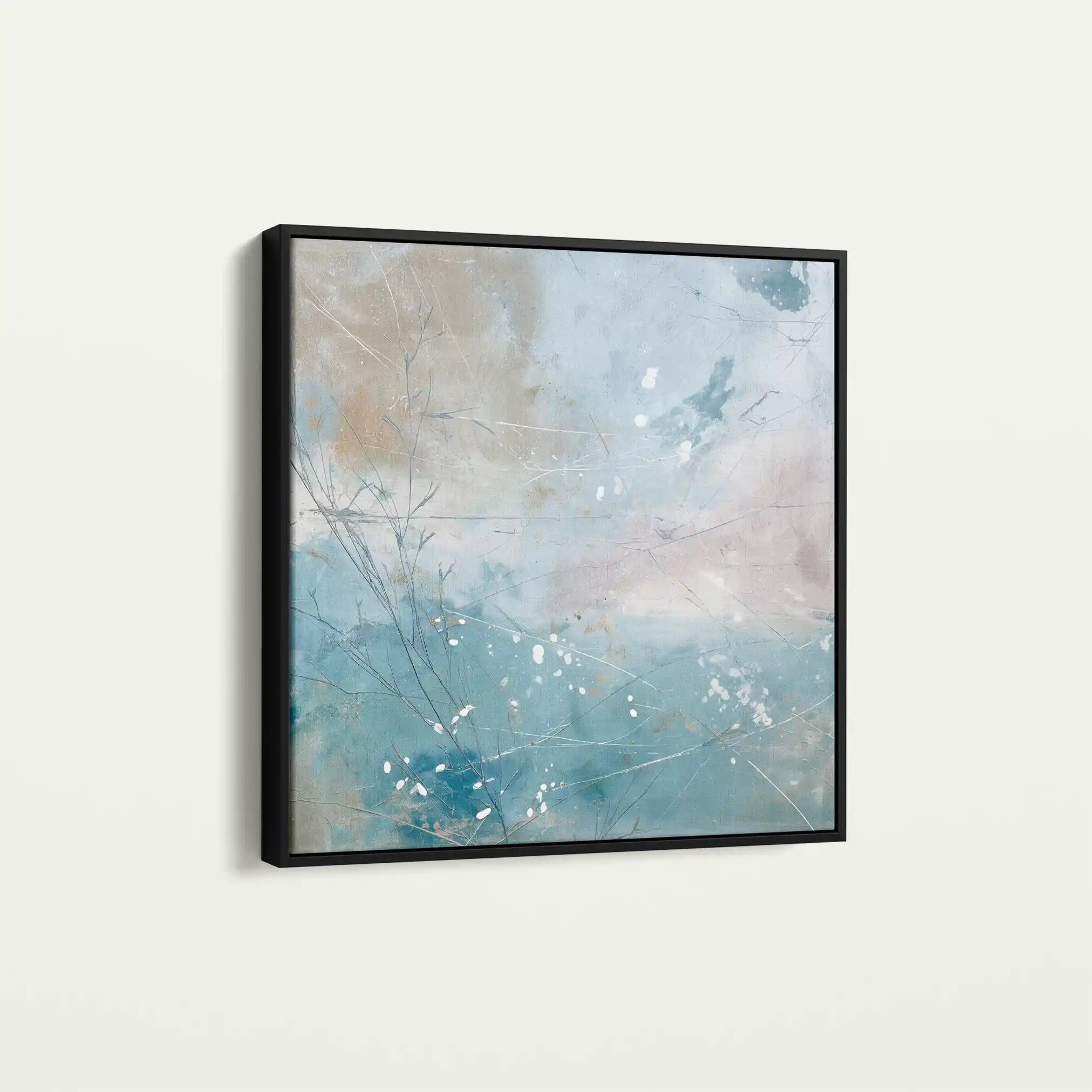 Abstract 816 Canvas Art 60 x 60 cm / Stretched on hidden frame