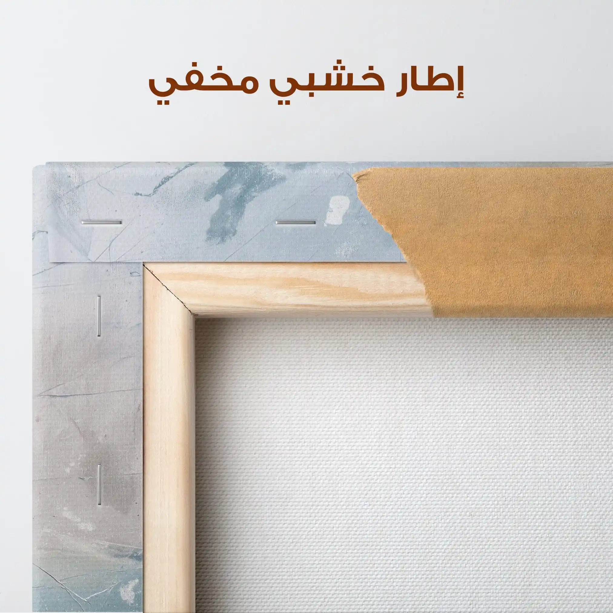 Abstract 816 Canvas Art 60 x 60 cm / Stretched on hidden frame