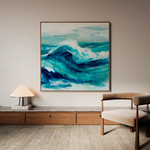 Abstract 820 Canvas Art 60 x 60 cm / Stretched on hidden frame