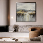 Abstract 821 Canvas Art 60 x 60 cm / Stretched on hidden frame