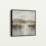 Abstract 821 Canvas Art 60 x 60 cm / Stretched on hidden frame