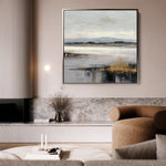 Abstract 822 Canvas Art 60 x 60 cm / Stretched on hidden frame
