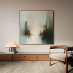 Abstract 825 Canvas Art 60 x 60 cm / Stretched on hidden frame