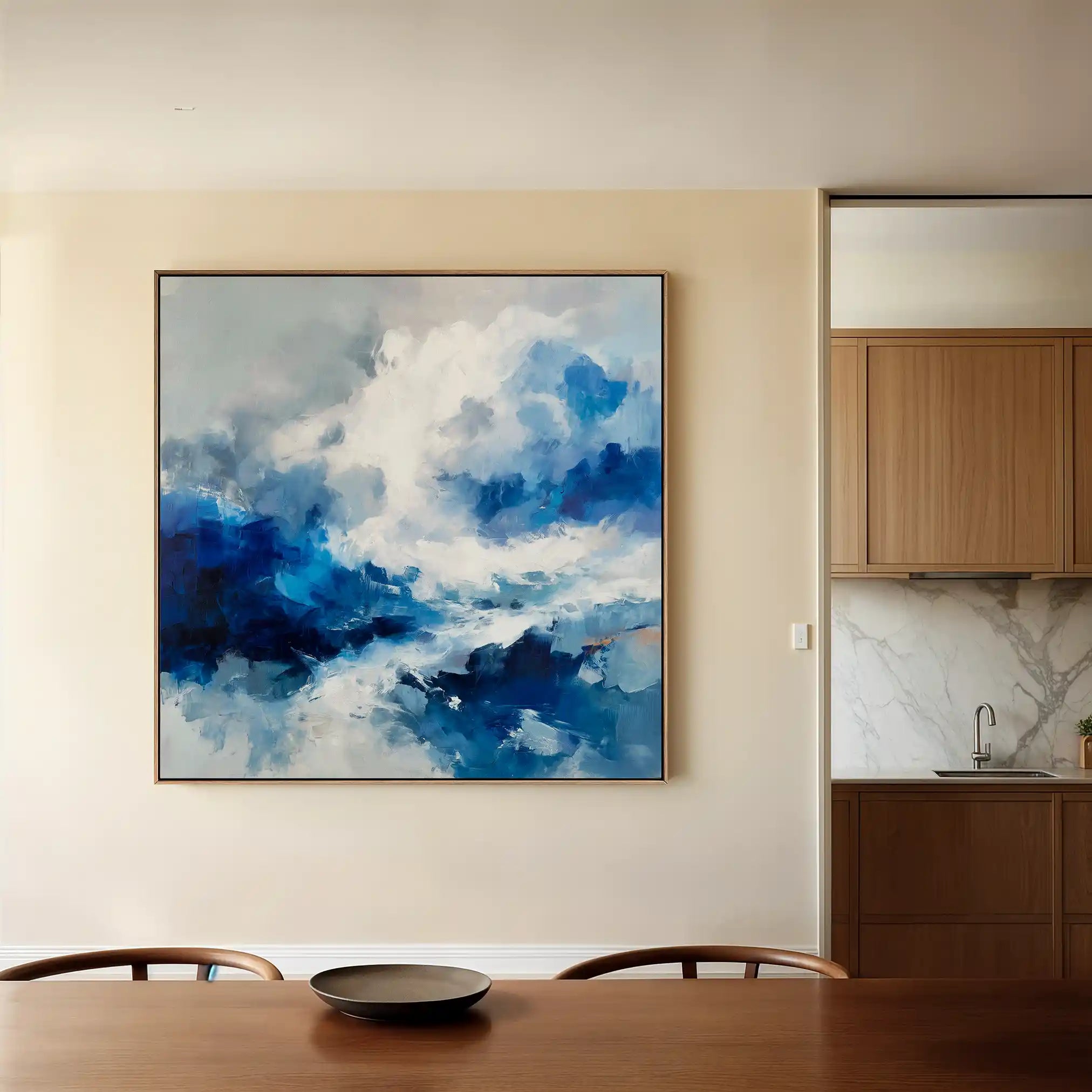 Abstract 826 Canvas Art 60 x 60 cm / Stretched on hidden frame