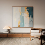 Abstract 828 Canvas Art 60 x 60 cm / Stretched on hidden frame