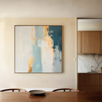 Abstract 828 Canvas Art 60 x 60 cm / Stretched on hidden frame