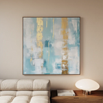 Abstract 829 Canvas Art 60 x 60 cm / Stretched on hidden frame