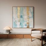 Abstract 829 Canvas Art 60 x 60 cm / Stretched on hidden frame