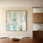Abstract 829 Canvas Art 60 x 60 cm / Stretched on hidden frame