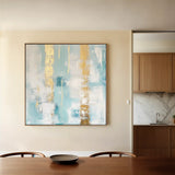 Abstract 829 Canvas Art 60 x 60 cm / Stretched on hidden frame