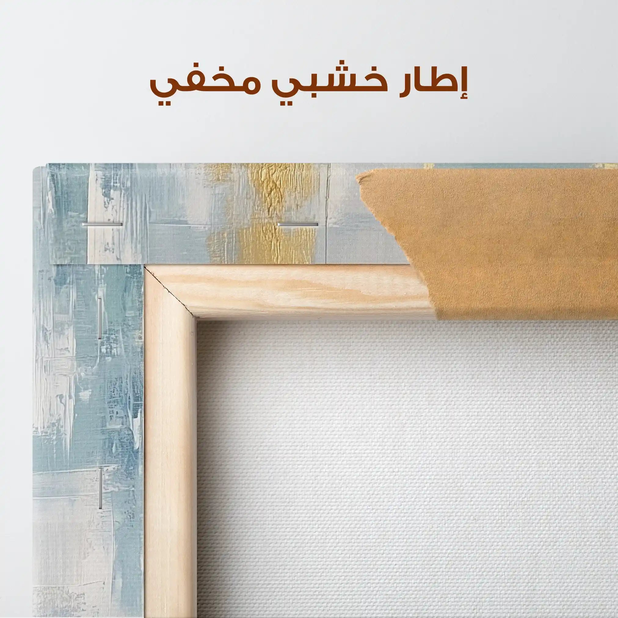 Abstract 829 Canvas Art 60 x 60 cm / Stretched on hidden frame