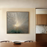 Abstract 834 Canvas Art 60 x 60 cm / Stretched on hidden frame