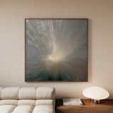 Abstract 834 Canvas Art 60 x 60 cm / Stretched on hidden frame