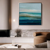 Abstract 835 Canvas Art 60 x 60 cm / Stretched on hidden frame