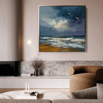 Abstract 836 Canvas Art 60 x 60 cm / Stretched on hidden frame