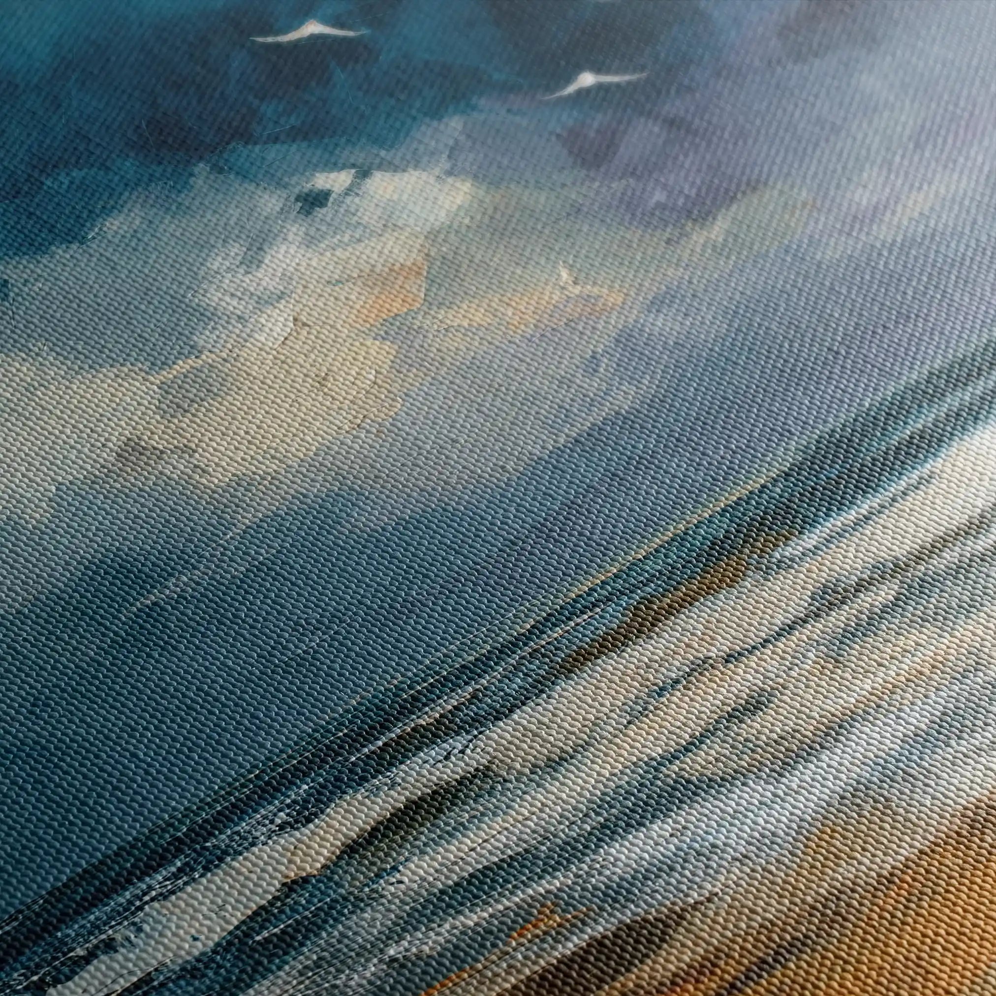 Abstract 836 Canvas Art 60 x 60 cm / Stretched on hidden frame