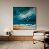 Abstract 837 Canvas Art 60 x 60 cm / Stretched on hidden frame