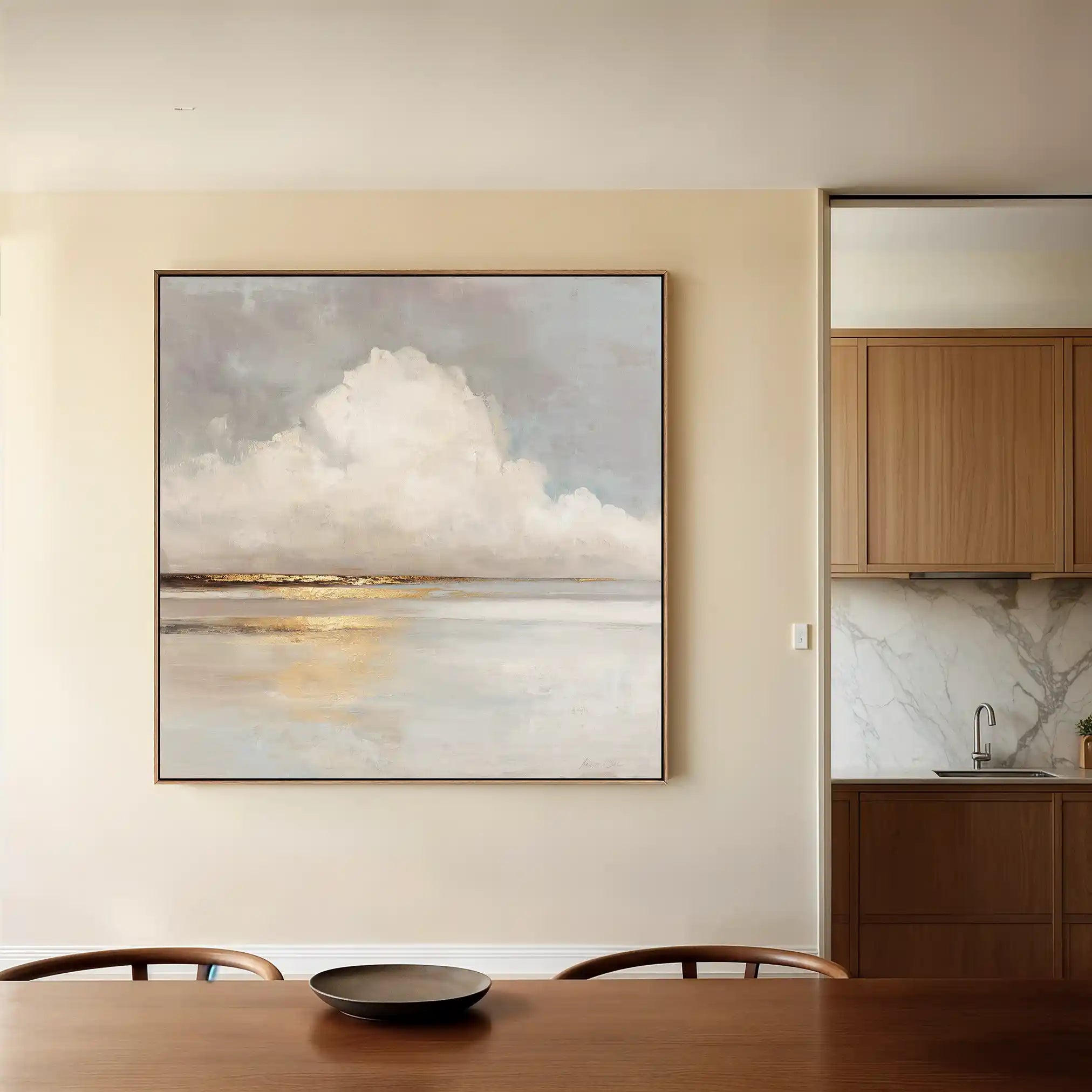 Abstract 838 Canvas Art 60 x 60 cm / Stretched on hidden frame